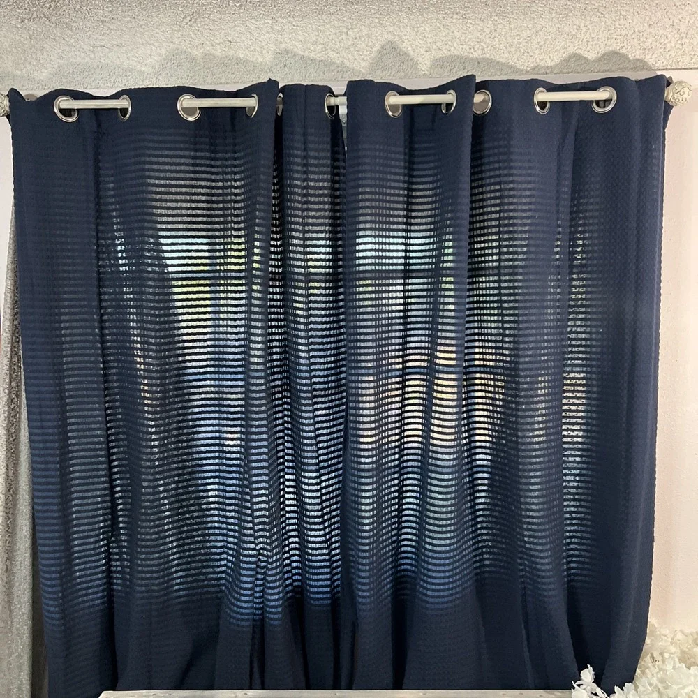 Light filtering‎ One panel window curtain Grommet 52